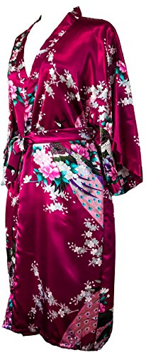 Kimono Robe Peacock - Lightweight Women's Robe | Indulge in Affordable Luxury