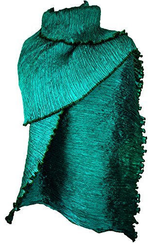 Indulge in Luxury with Our Pure Silk Large Pleated Scarf in Stunning Colors