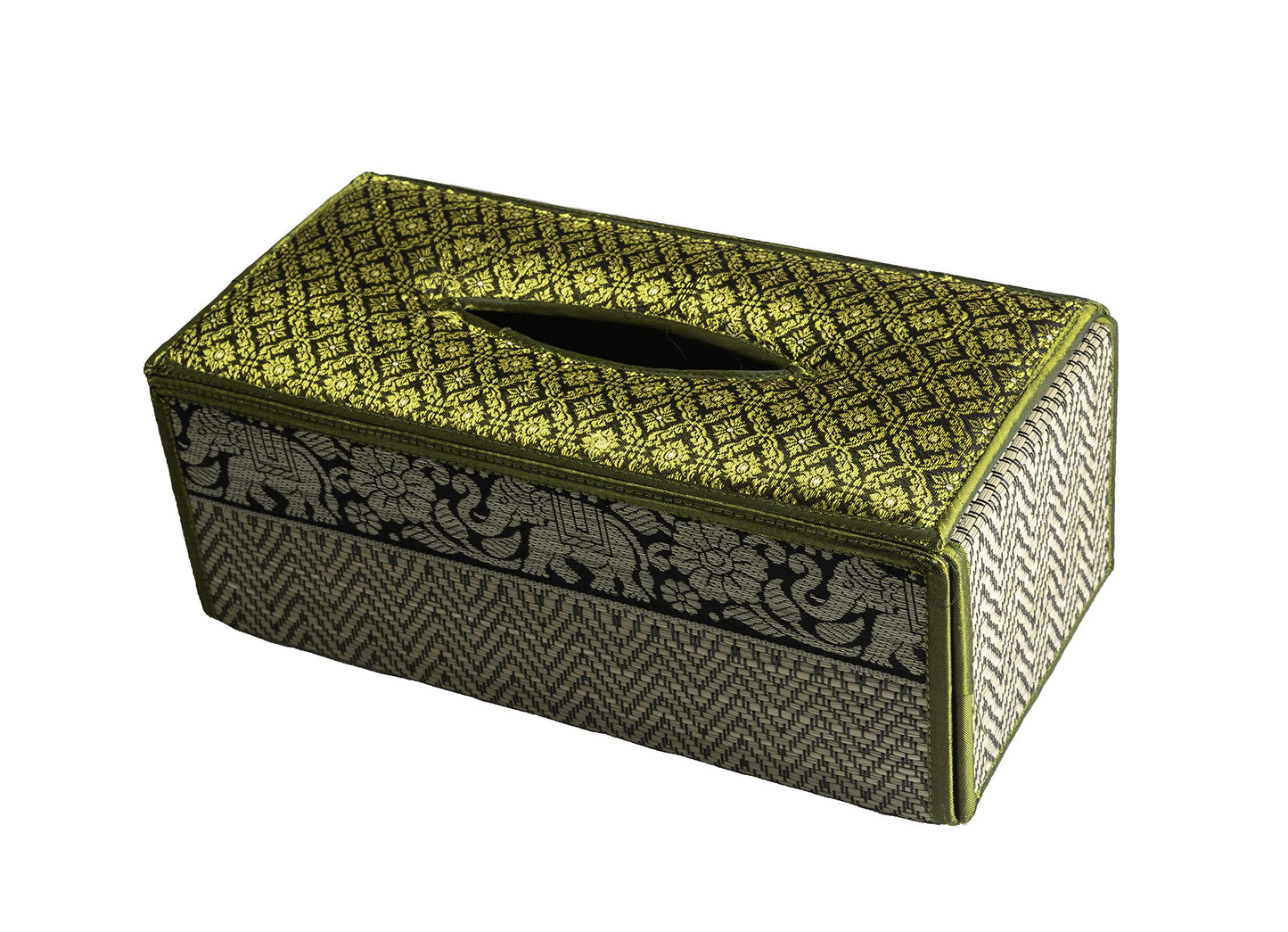 Handmade Reed Tissue Box Cover Case