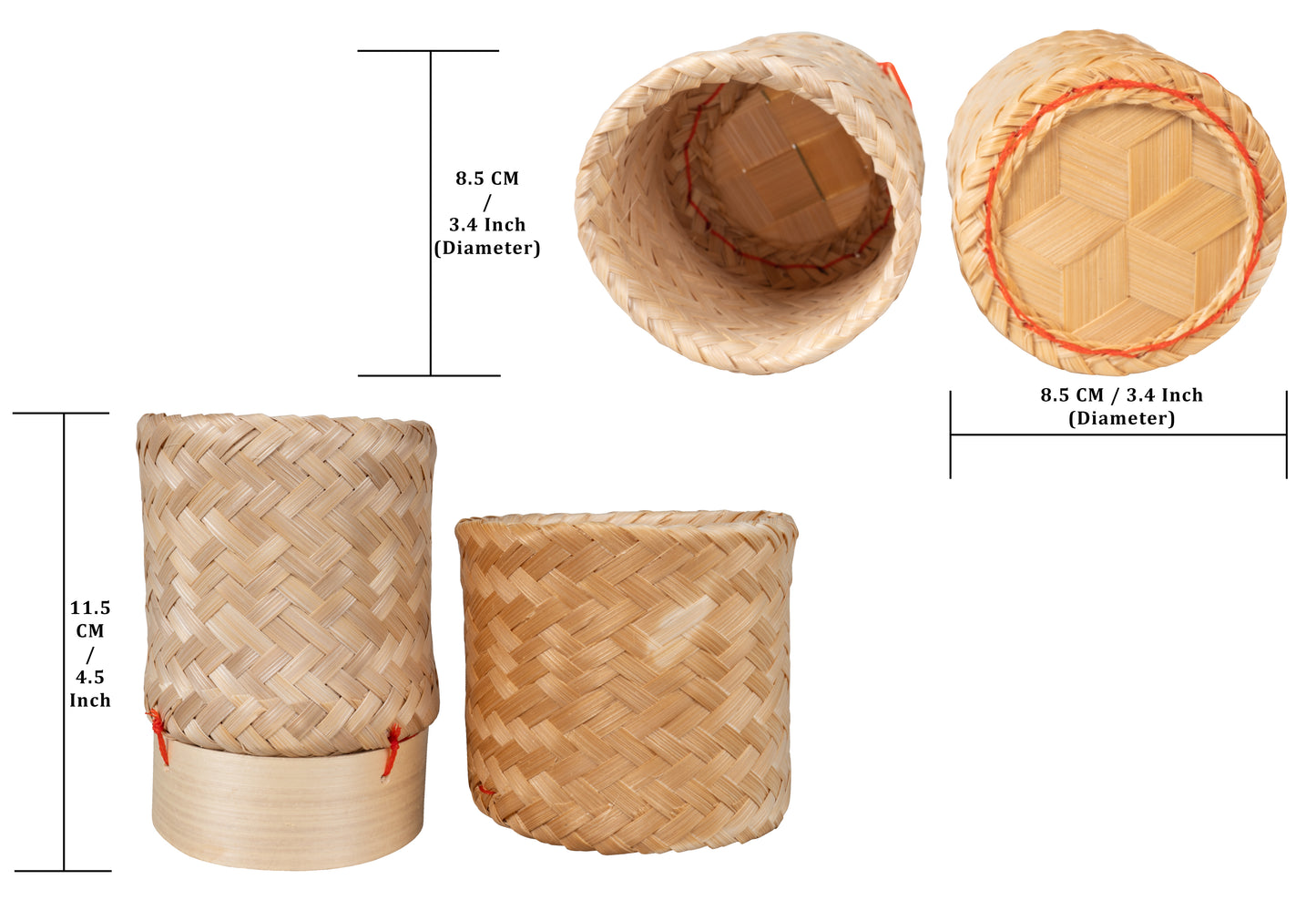 Eco-Friendly Serving Basket for Rice