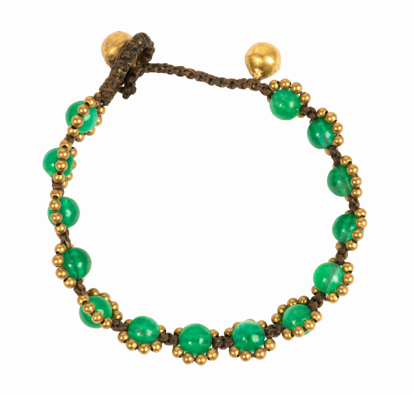 CCcollections Bohemian Bead Bracelet with Bell Fastening Multiple Variations Including Real Pearls - CCCollections