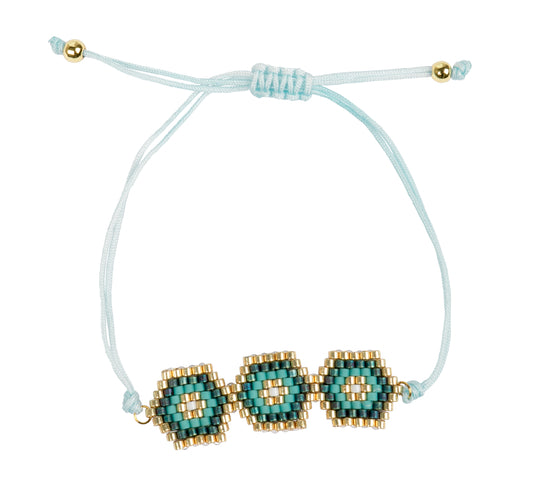 Nylon Bracelets Braided Bead - Fashion Handmade Friendship Jewelry - CCCollections