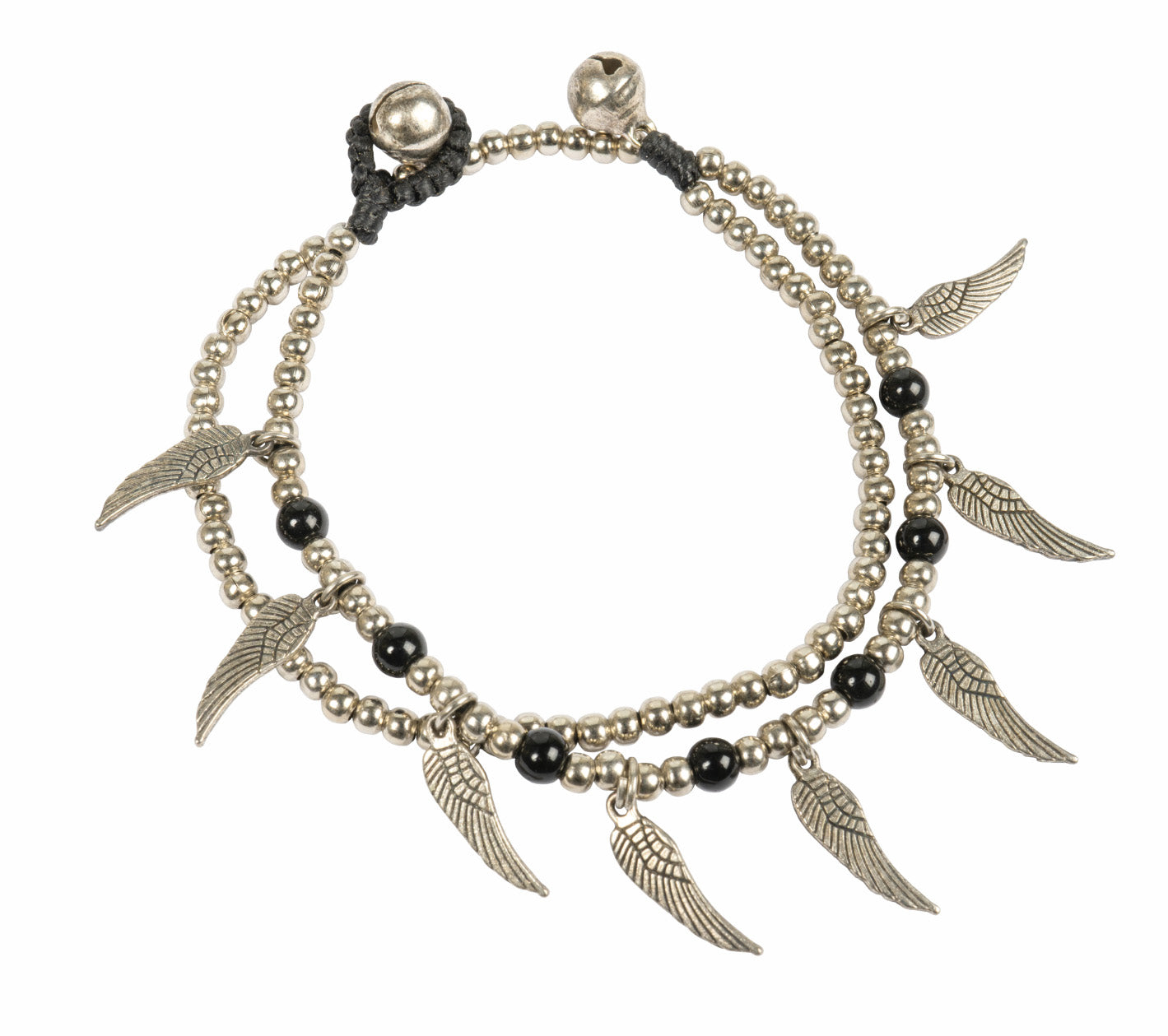 CCcollections Bohemian Bead Bracelet with Bell Fastening Multiple Variations Including Real Pearls - CCCollections