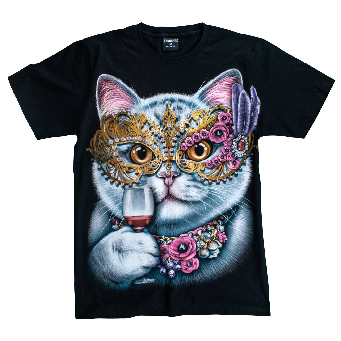 T-shirt 3D GLOW IN DARK HIGH QUALITY animal Printed unisex Tees - CCCollections