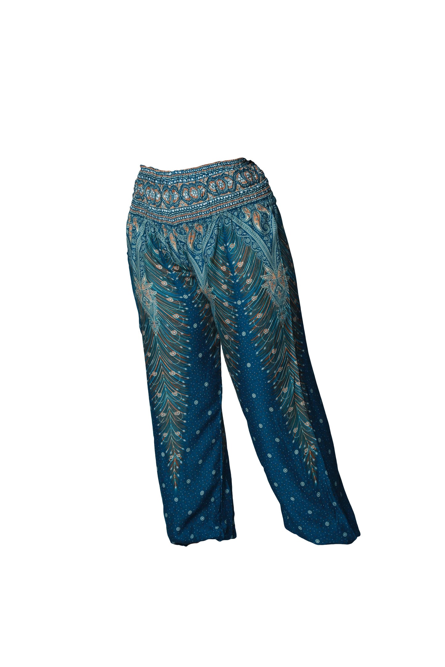 Soft and Comfortable Smocked Waist Pyjama Trousers | Lounge and Yoga Pants - CCCollections
