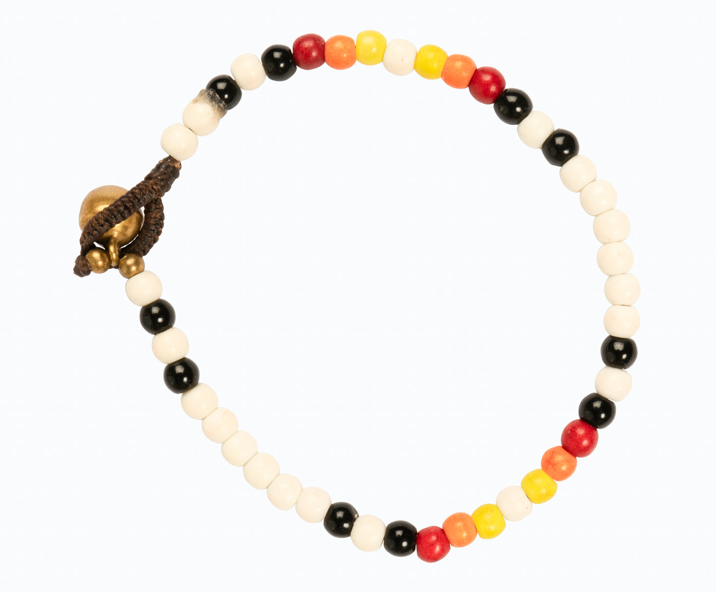 CCcollections Bohemian Bead Bracelet with Bell Fastening Multiple Variations Including Real Pearls - CCCollections