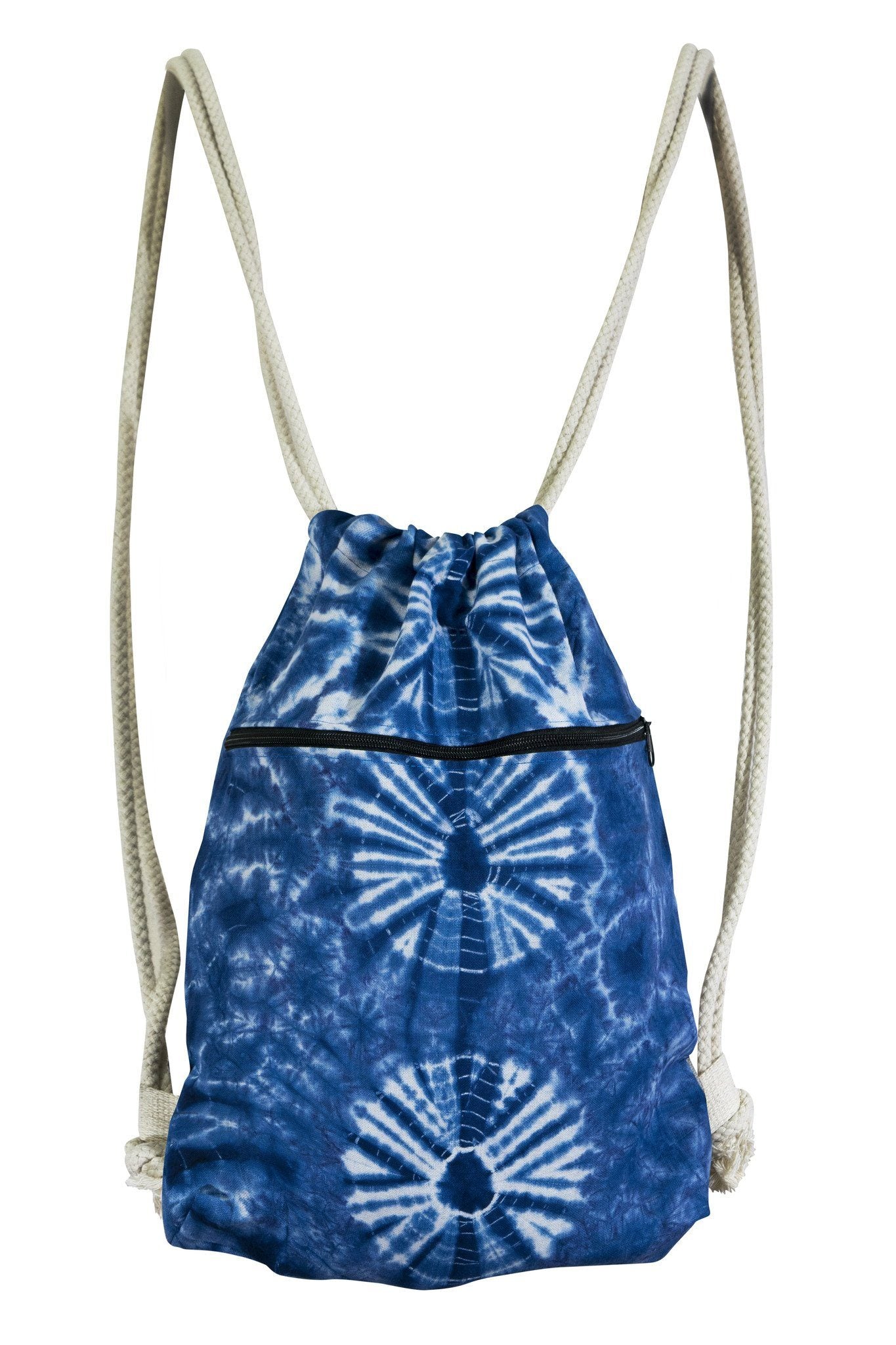 Tie Dye Duffle Bag Drawstring Backpack - CCCollections