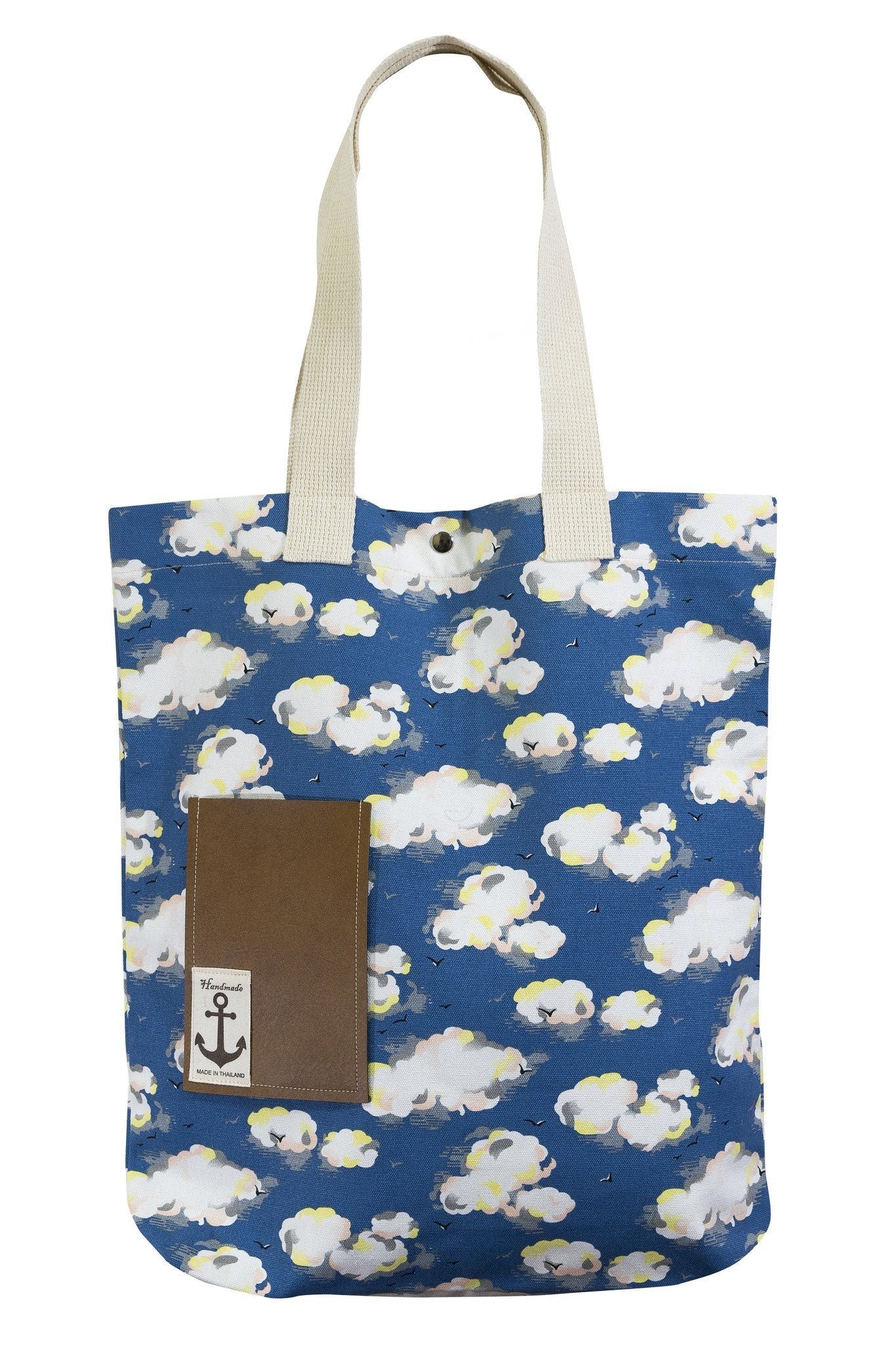 Mr. Tote Shoulder bag Cotton Canvas Printed - CCCollections