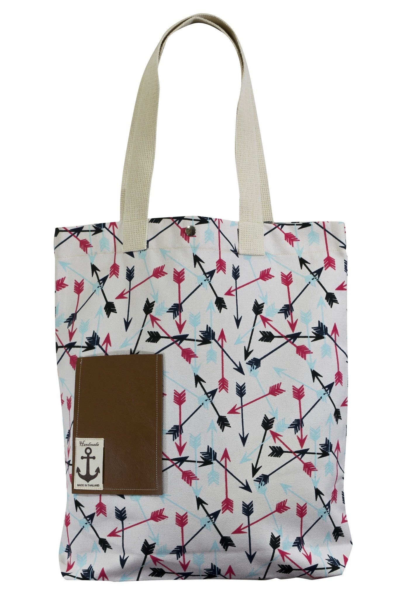 Mr. Tote Shoulder bag Cotton Canvas Printed - CCCollections