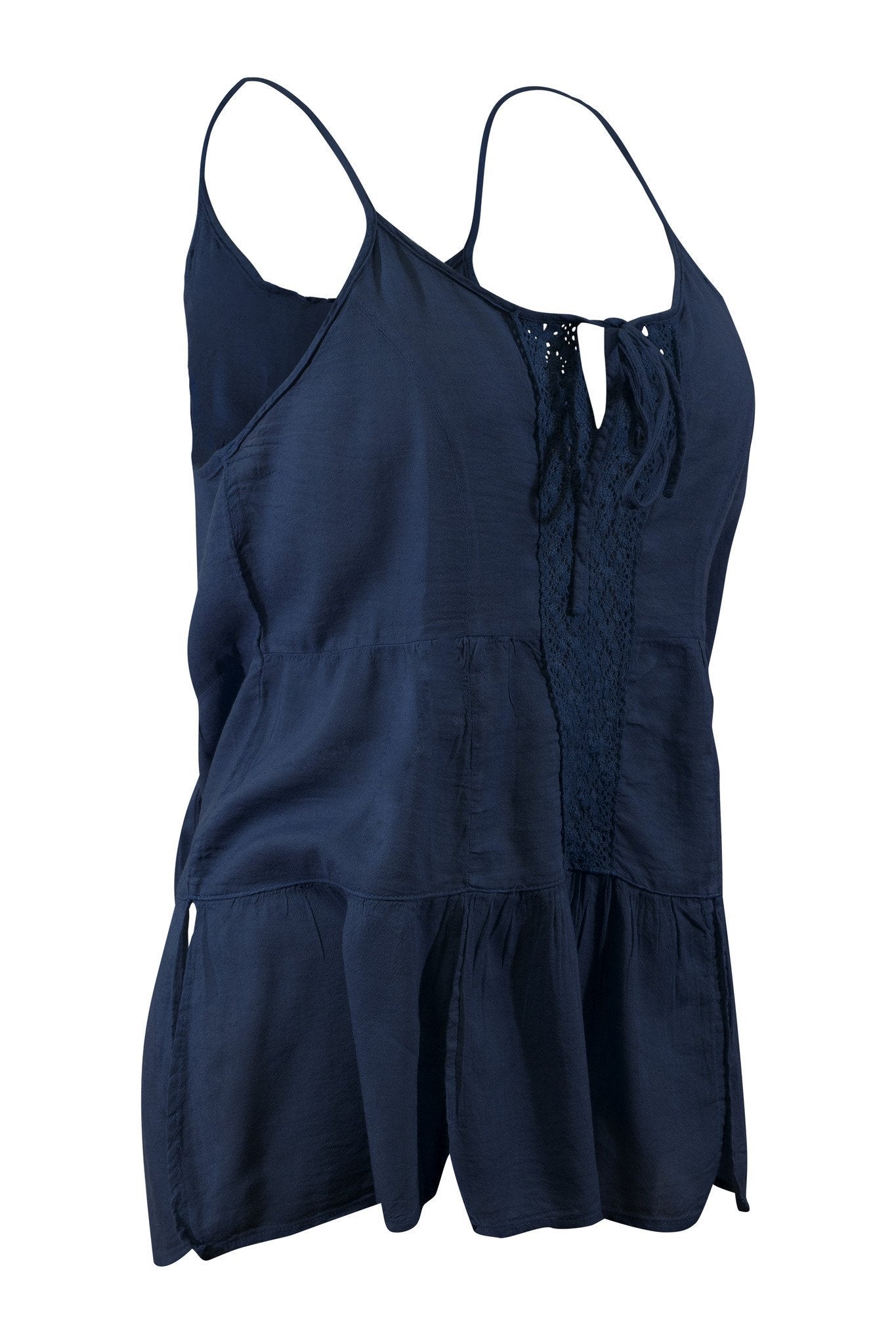 Cotton Camisole Strap Top C Bow Tie - CCCollections