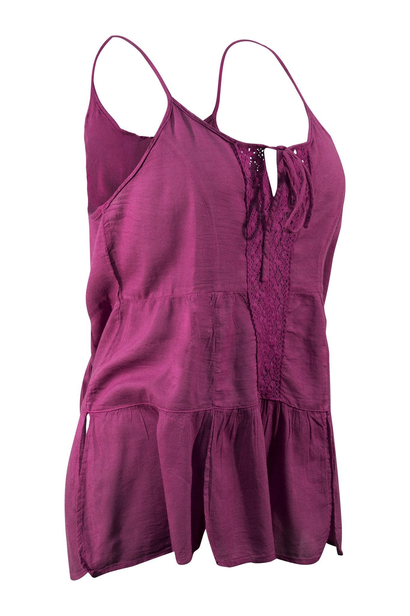 Cotton Camisole Strap Top C Bow Tie - CCCollections