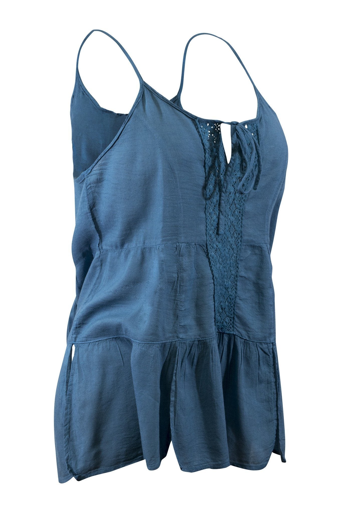 Cotton Camisole Strap Top C Bow Tie - CCCollections