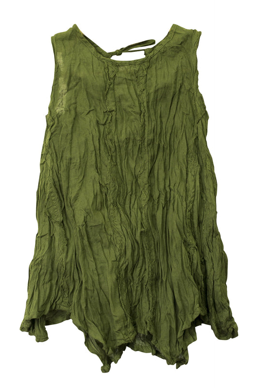 Kids Girl Cotton Crease Look Dress 3-6M - CCCollections