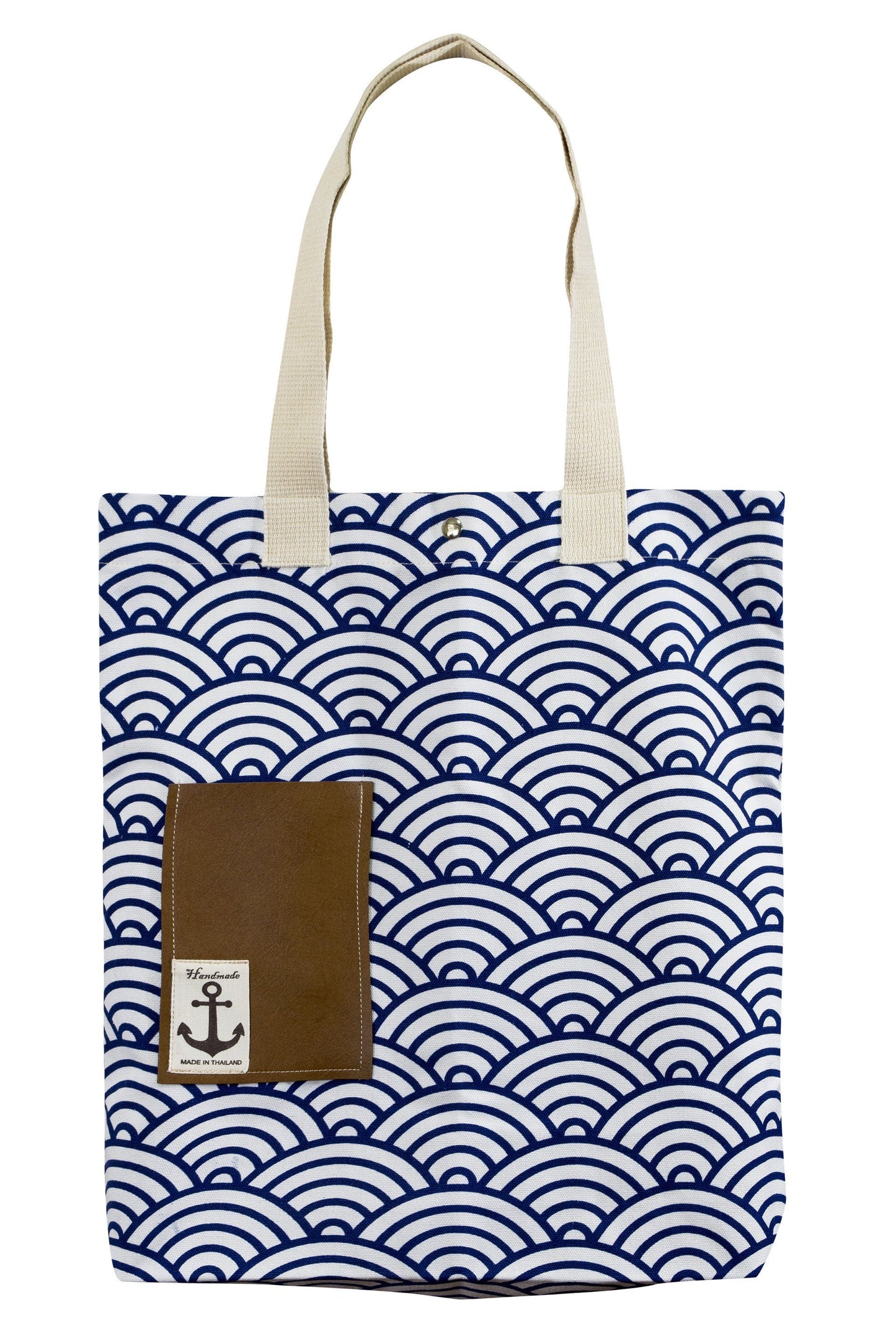 Mr. Tote Shoulder bag Cotton Canvas Printed - CCCollections