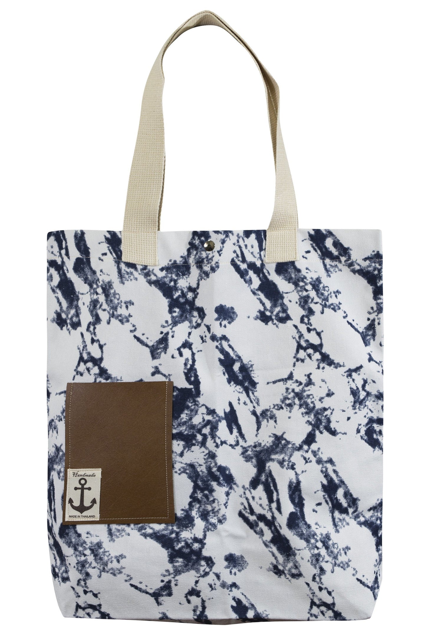 Mr. Tote Shoulder bag Cotton Canvas Printed - CCCollections