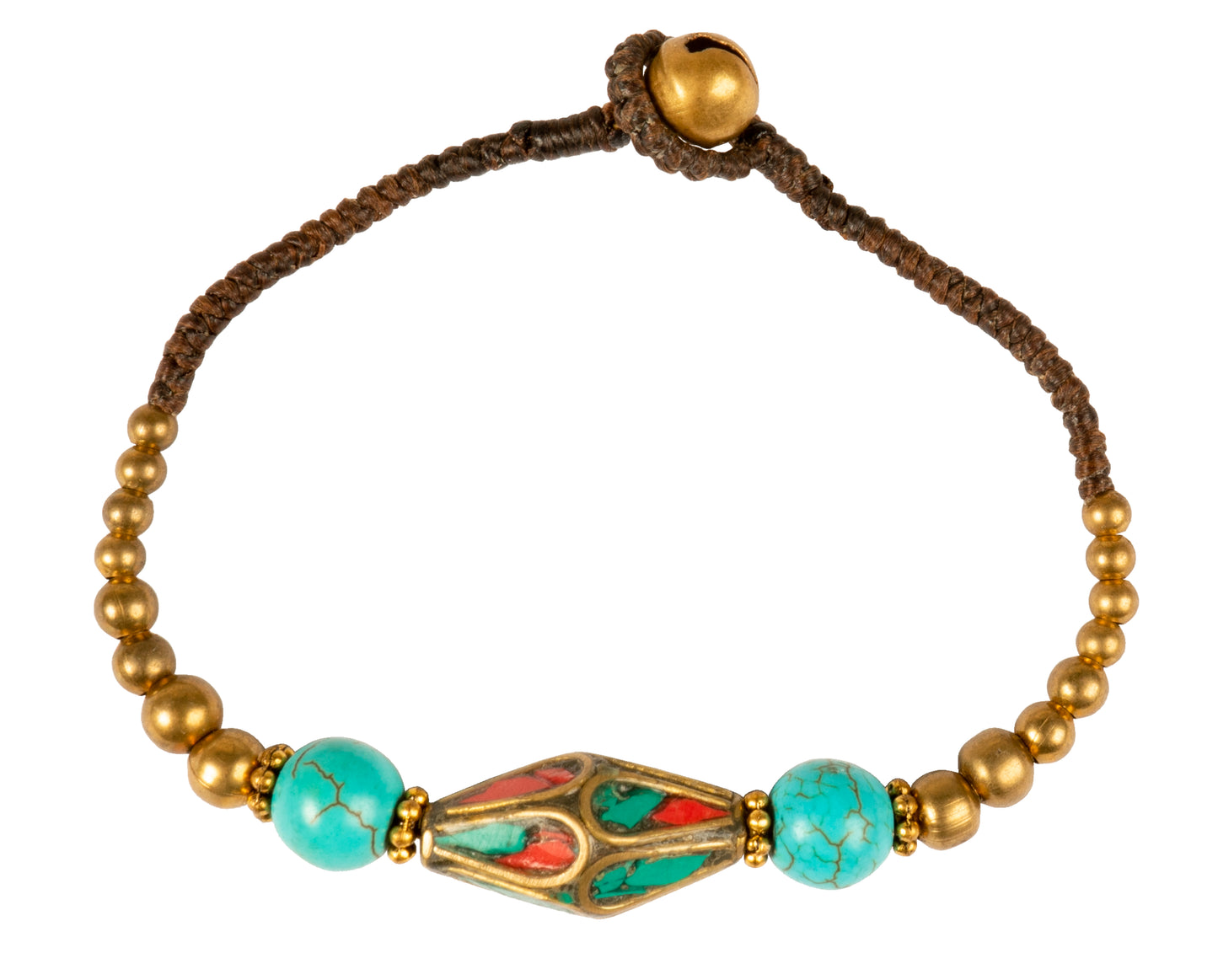 CCcollections Bohemian Bead Bracelet with Bell Fastening Multiple Variations Including Real Pearls - CCCollections