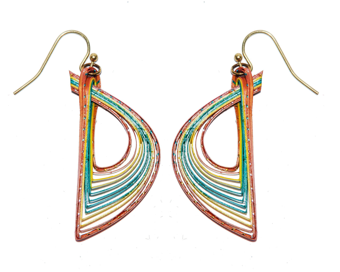 Handmade Bamboo Earring Bass Fashion 10 design each design in 3 colour - CCCollections