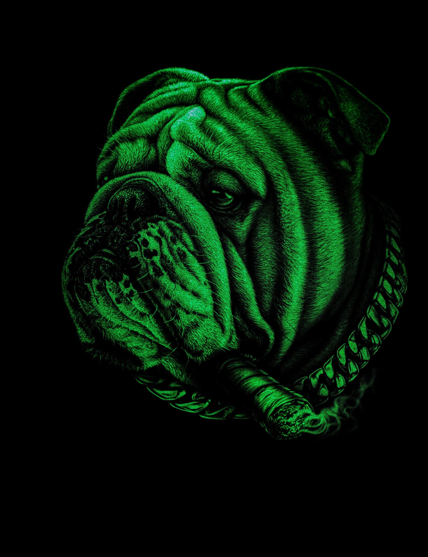 T-shirt 3D GLOW IN DARK HIGH QUALITY animal Printed unisex Tees - CCCollections