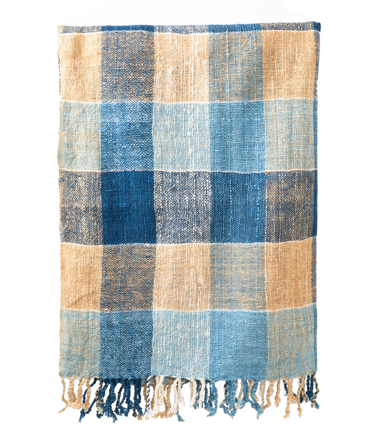 Natural Dyed Handspun Handwoven Cotton Scarf & Shawls - CCCollections