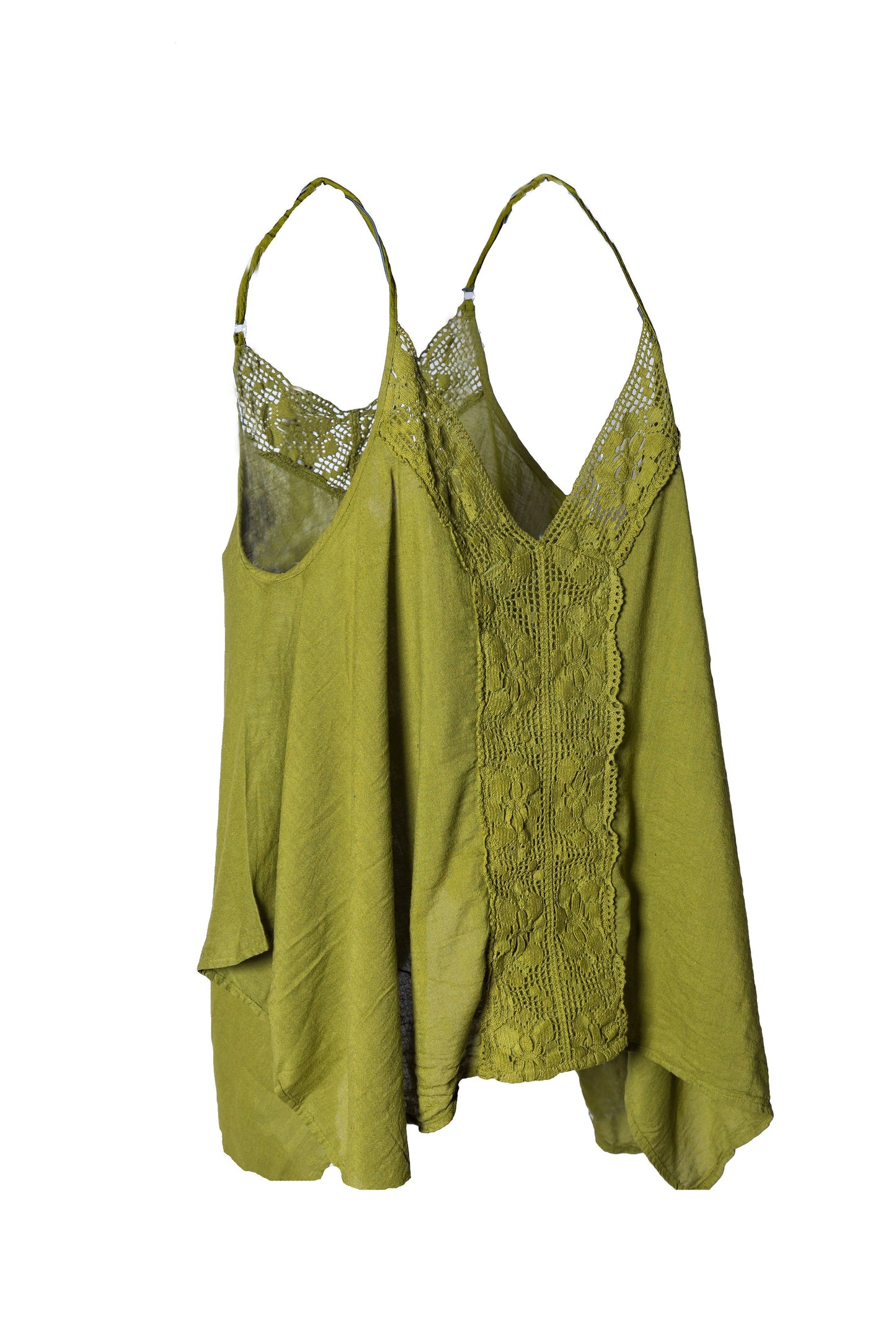 Cotton Swing Tank Top Camisole Spaghetti Strap - CCCollections