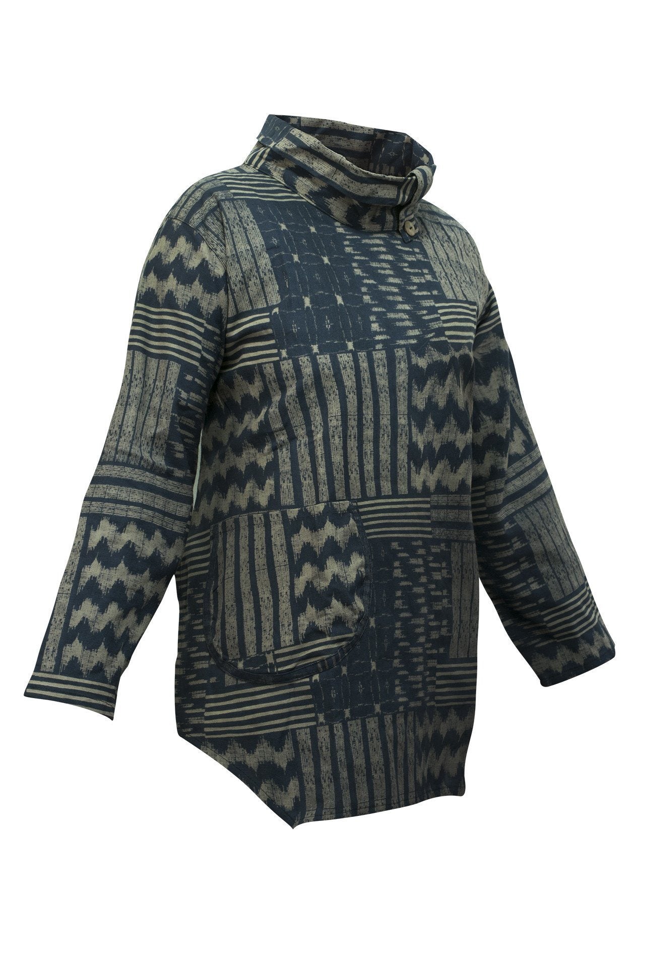 Jumper black printed pullover cotton - CCCollections