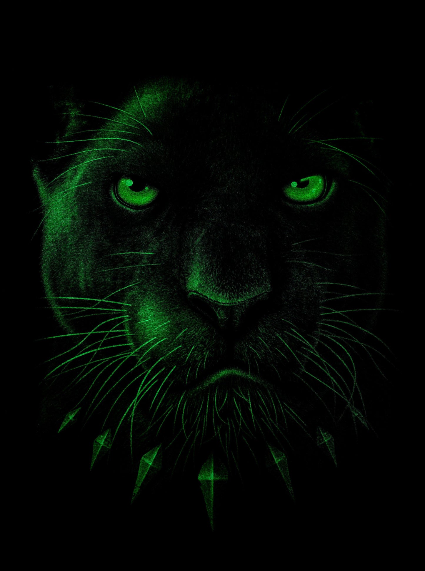 T-shirt 3D GLOW IN DARK HIGH QUALITY animal Printed unisex Tees - CCCollections