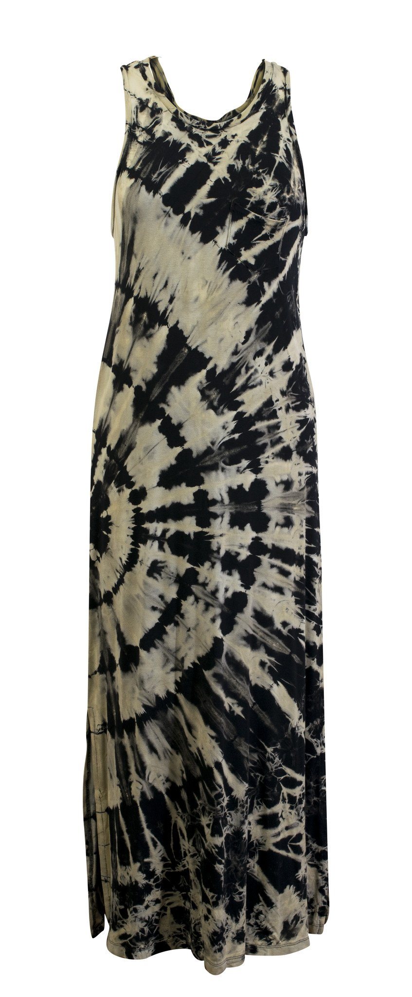 Tie Dye Tank Top Maxi Dress Halter - CCCollections