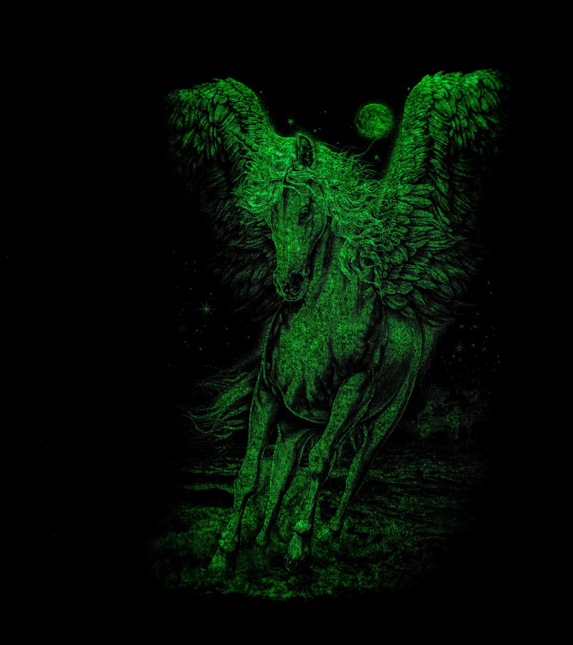 T-shirt 3D GLOW IN DARK HIGH QUALITY animal Printed unisex Tees - CCCollections