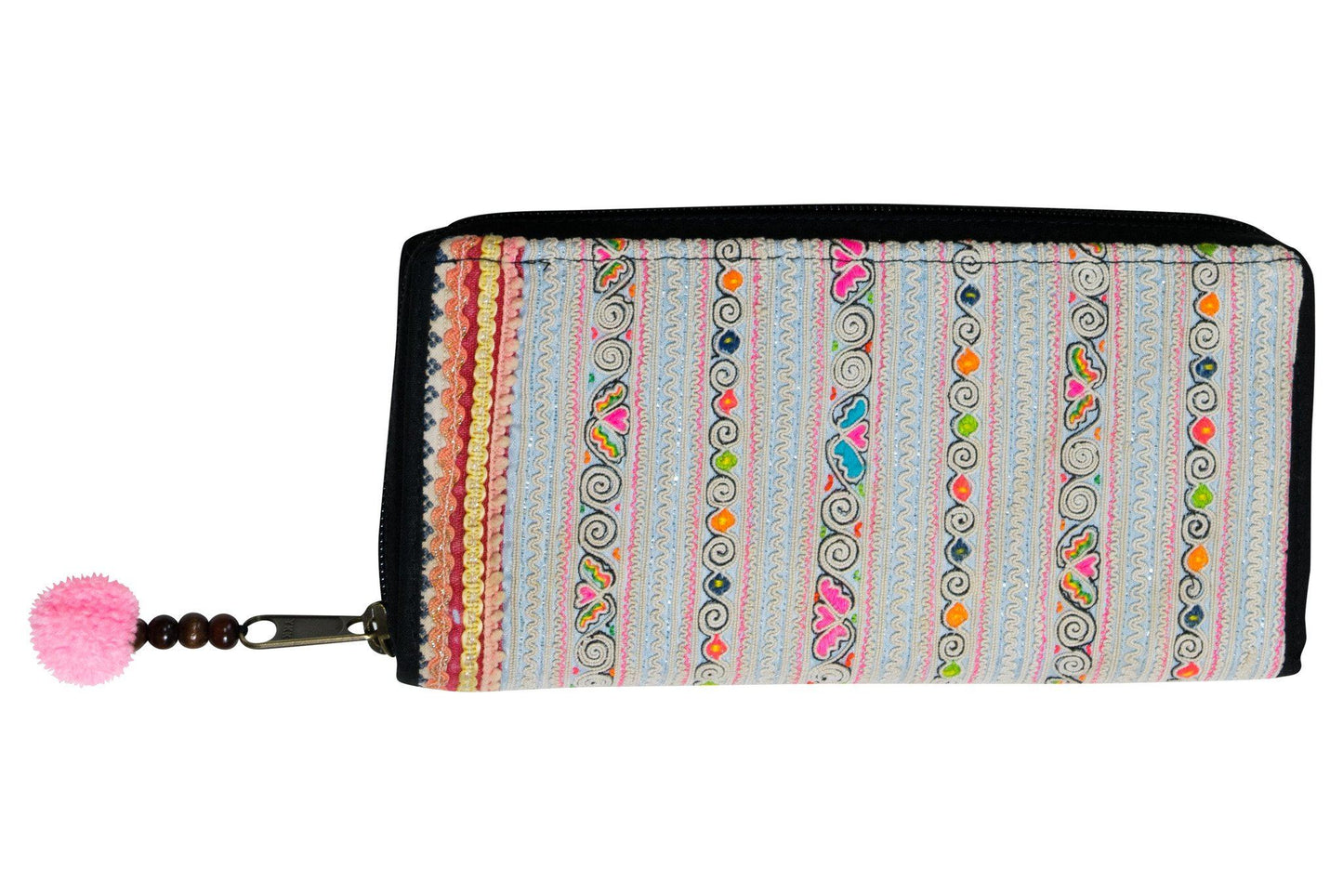 Handmade Hill Tribe Tribal Long Wallet Bag Purse - CCCollections