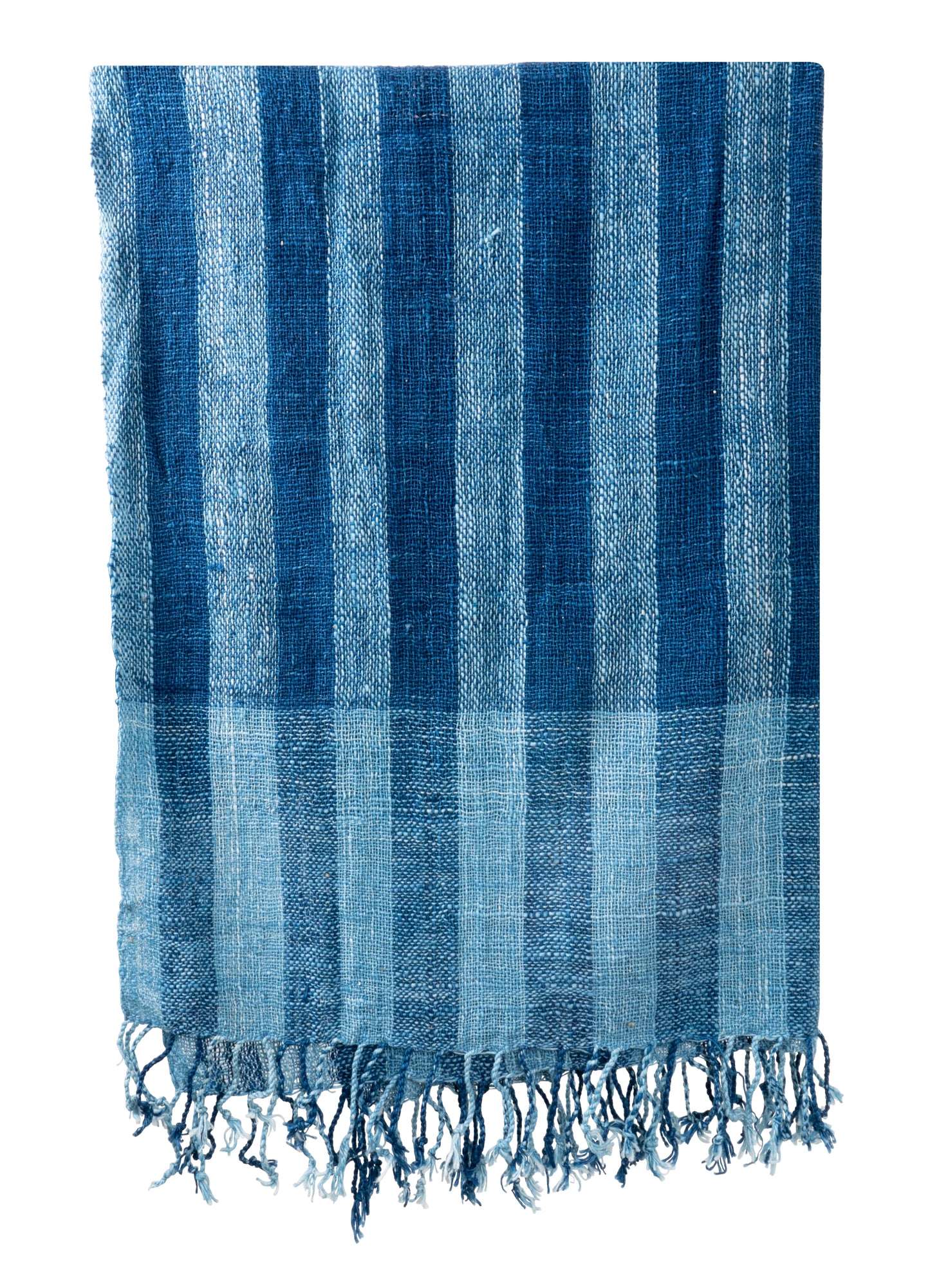 Natural Dyed Handspun Handwoven Cotton Scarf & Shawls - CCCollections