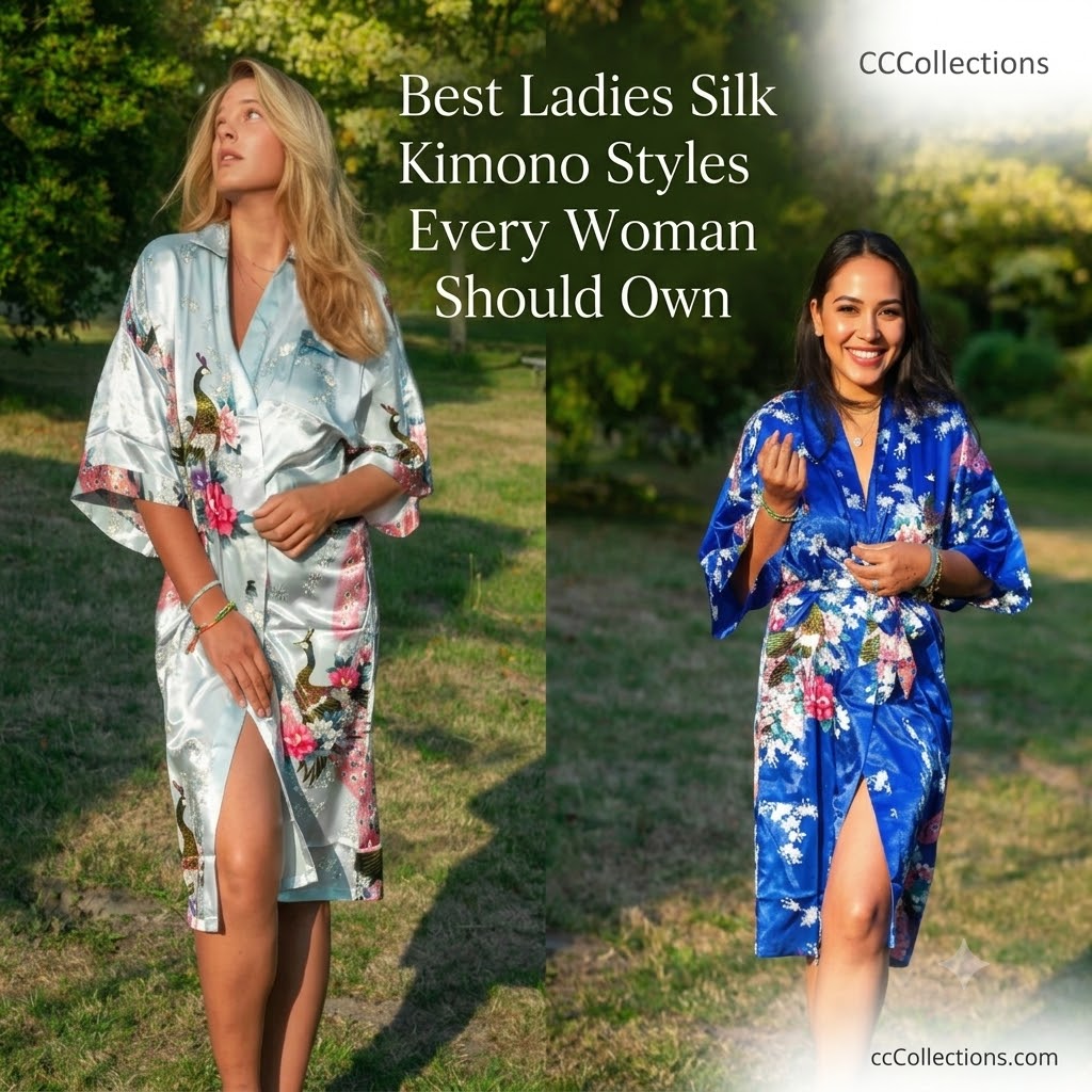 Best Ladies Silk Kimono Styles Every Woman Should Own