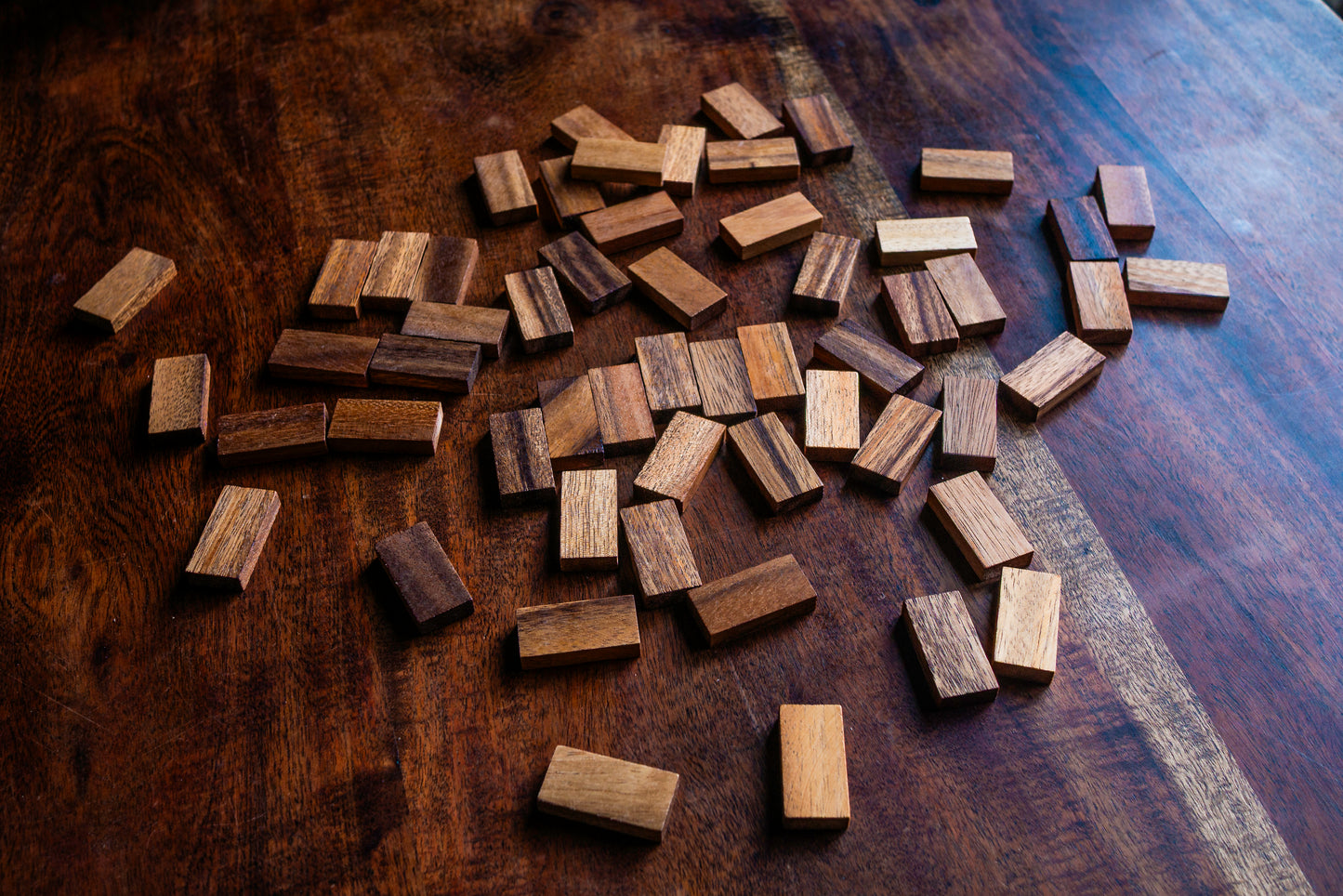 Wood Domino + Matador Wooden Tile Games