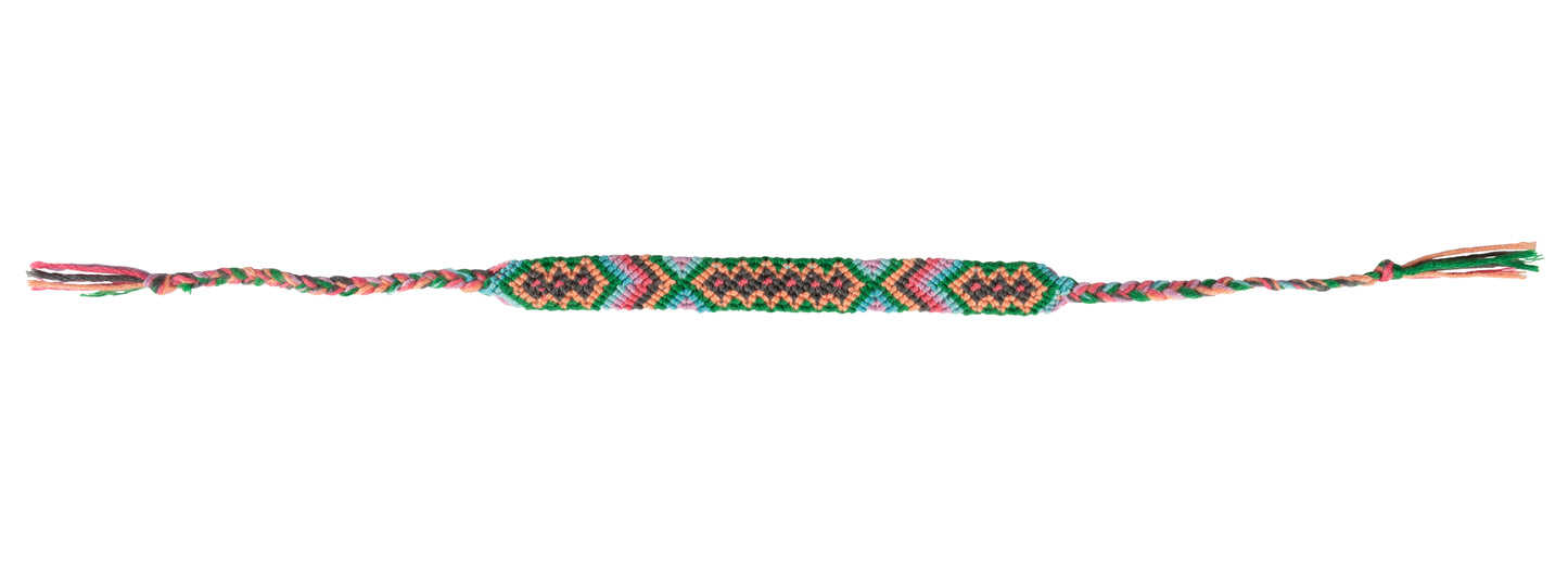 Handmade Friendship Bracelets - Vibrant Fabric Bracelets for Celebrating Friendship - CCCollections