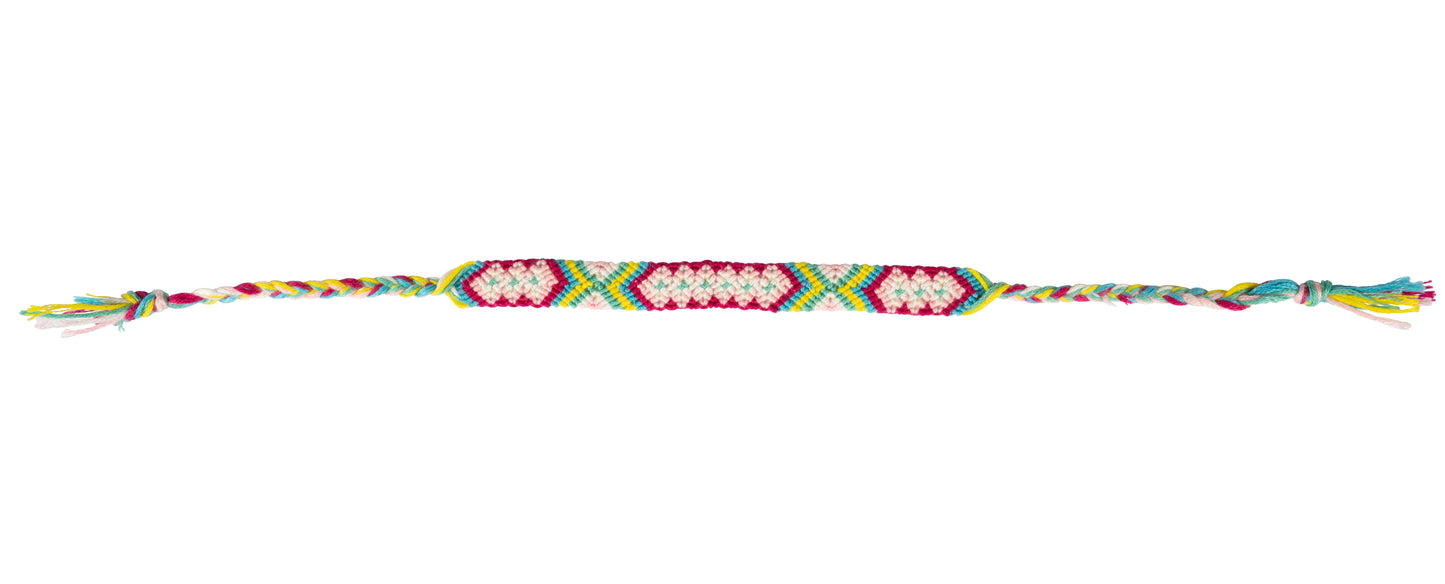 Handmade Friendship Bracelets - Vibrant Fabric Bracelets for Celebrating Friendship - CCCollections