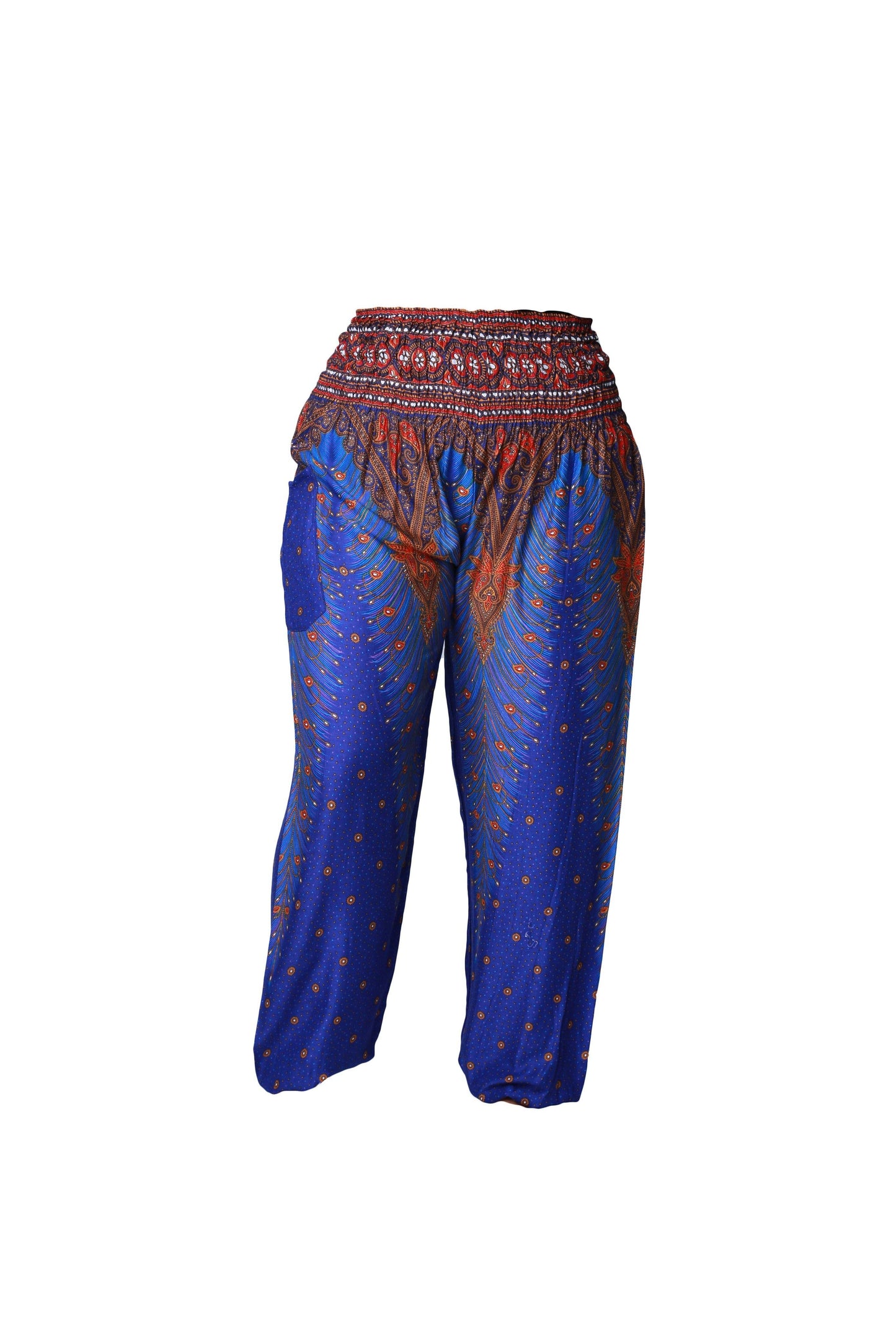 Soft and Comfortable Smocked Waist Pyjama Trousers | Lounge and Yoga Pants - CCCollections