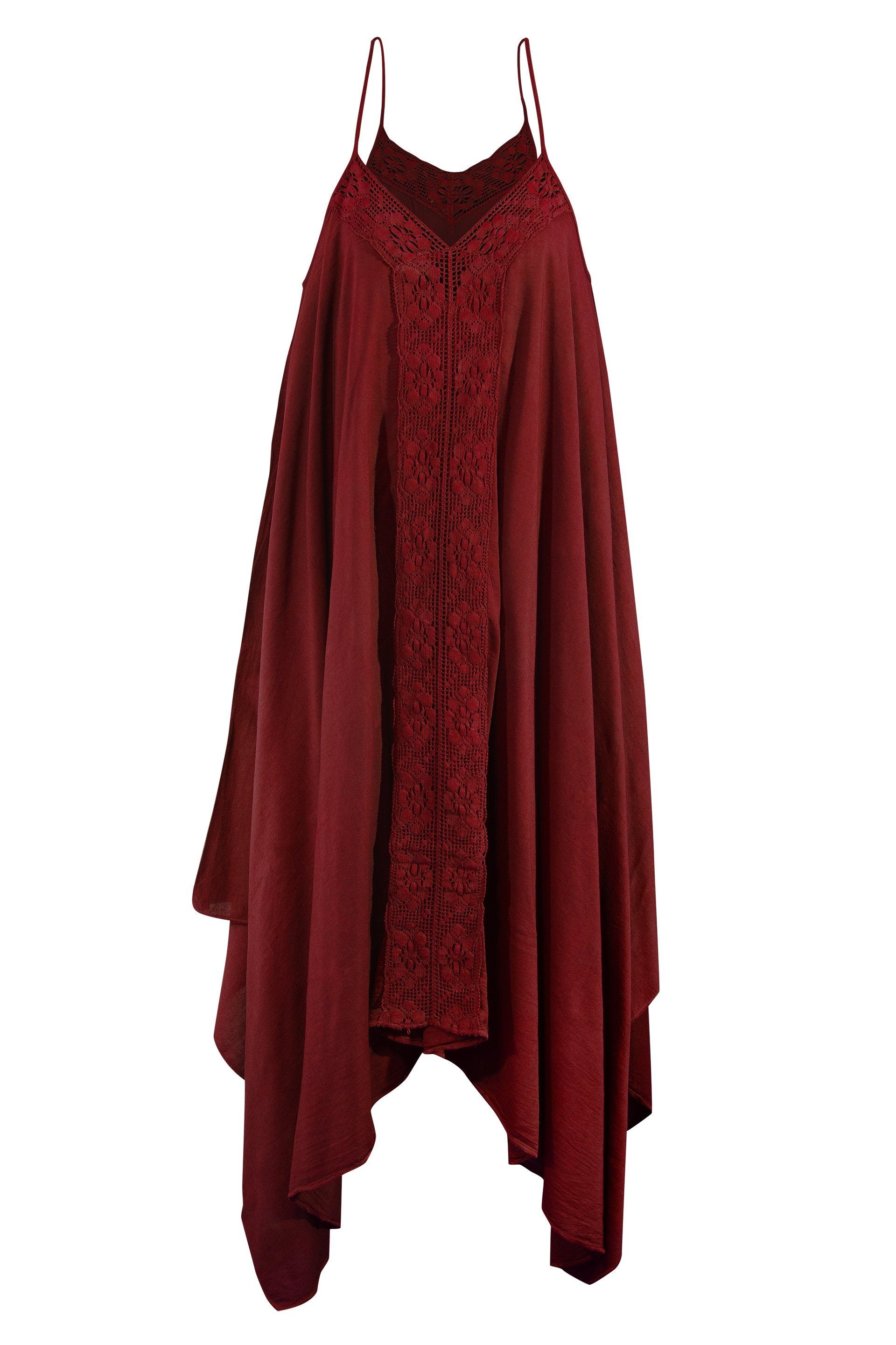 100% COTTON Lace front BOHO Maxi SWING dress MANY COLOURS NATURAL ECO   CCcollections