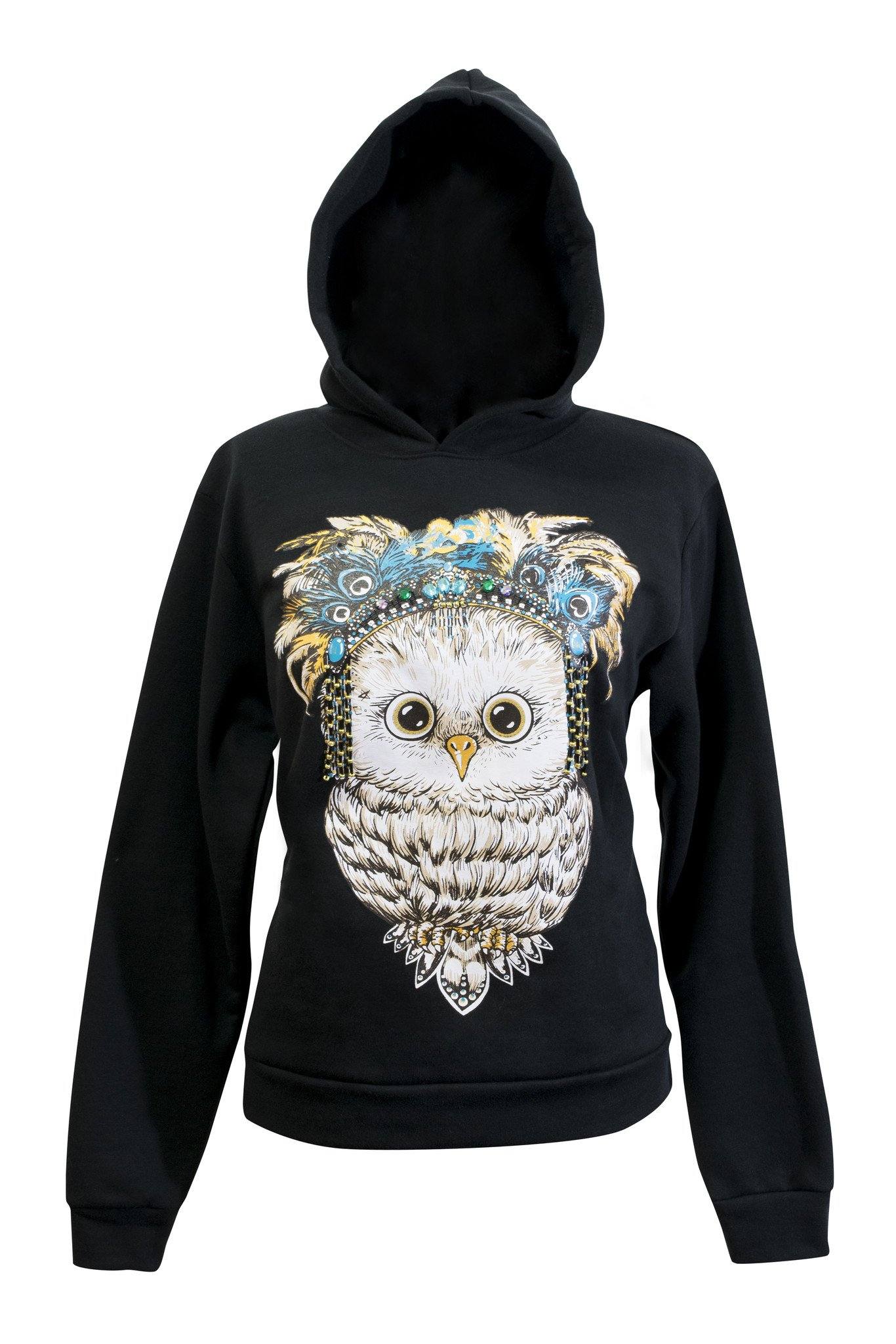 Jumper Printed Embroidery Pullover Hoodie cotton - CCCollections