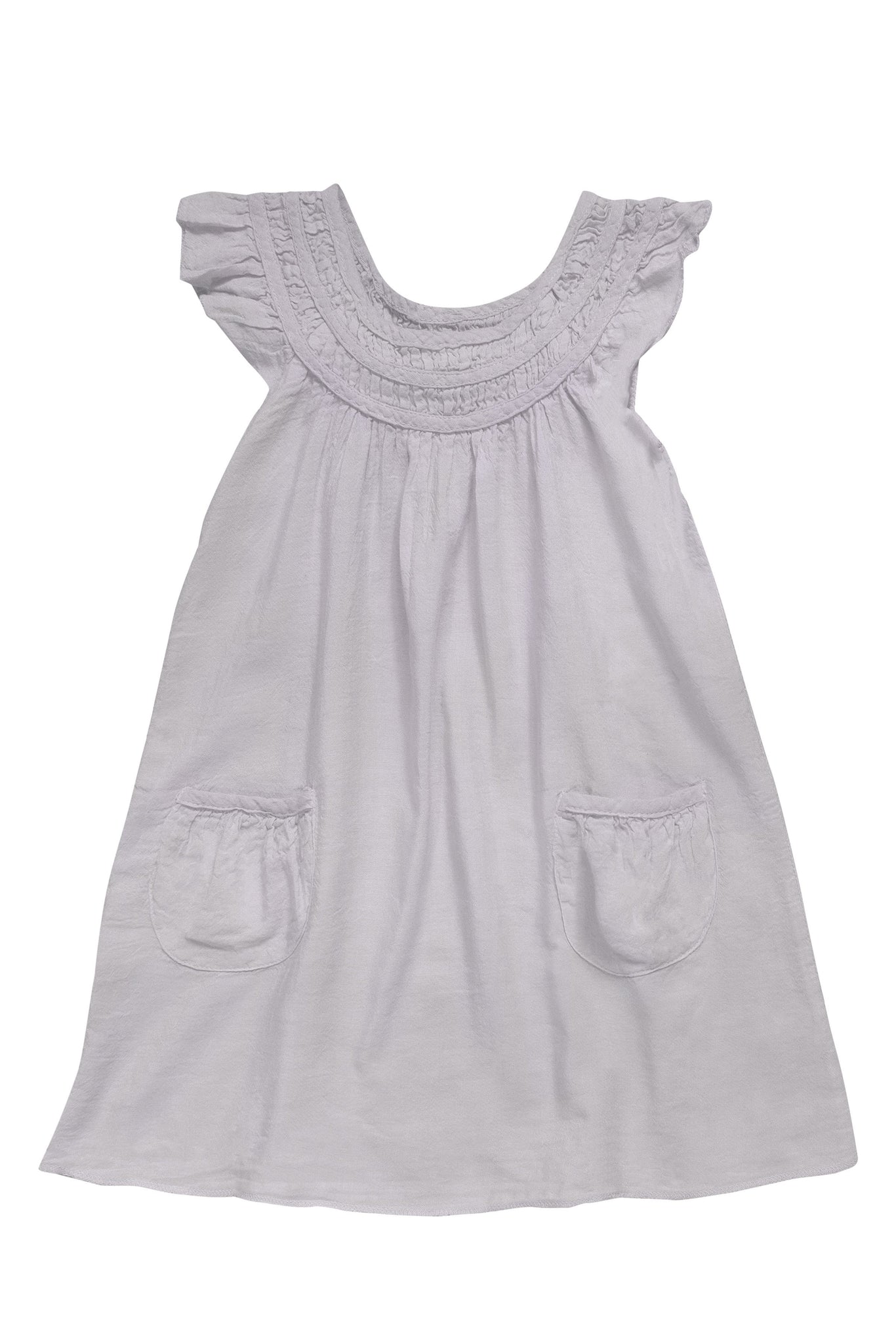 Kids Girl Mini short dress with front pocket - CCCollections