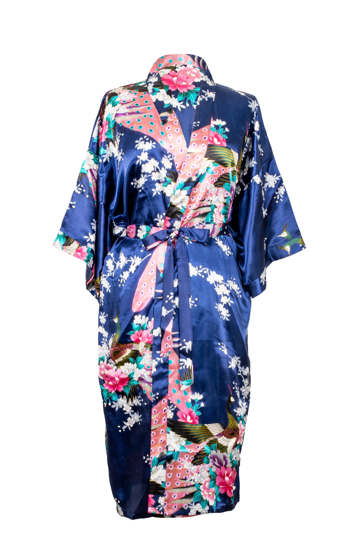 Kimono Robe Peacock - Lightweight Women's Robe | Indulge in Affordable Luxury - CCCollections