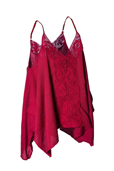 Cotton Swing Tank Top Camisole Spaghetti Strap - CCCollections
