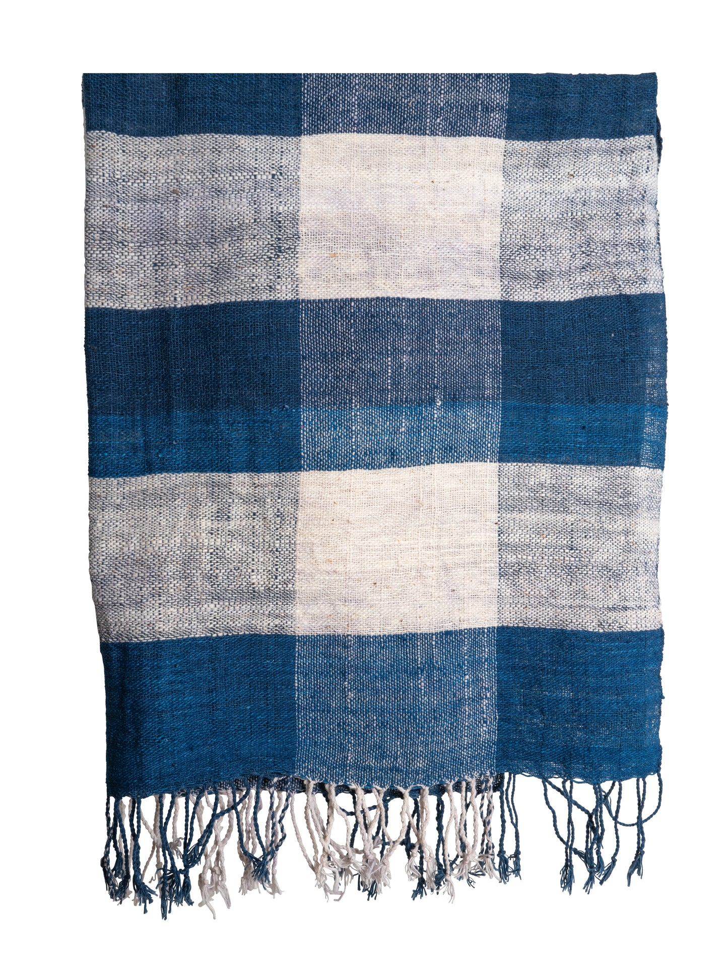 Natural Dyed Handspun Handwoven Cotton Scarf & Shawls - CCCollections