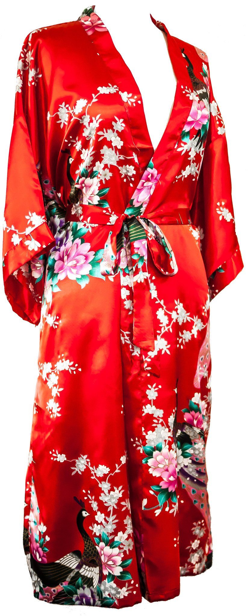 Kimono Robe Peacock - Lightweight Women's Robe | Indulge in Affordable Luxury - CCCollections