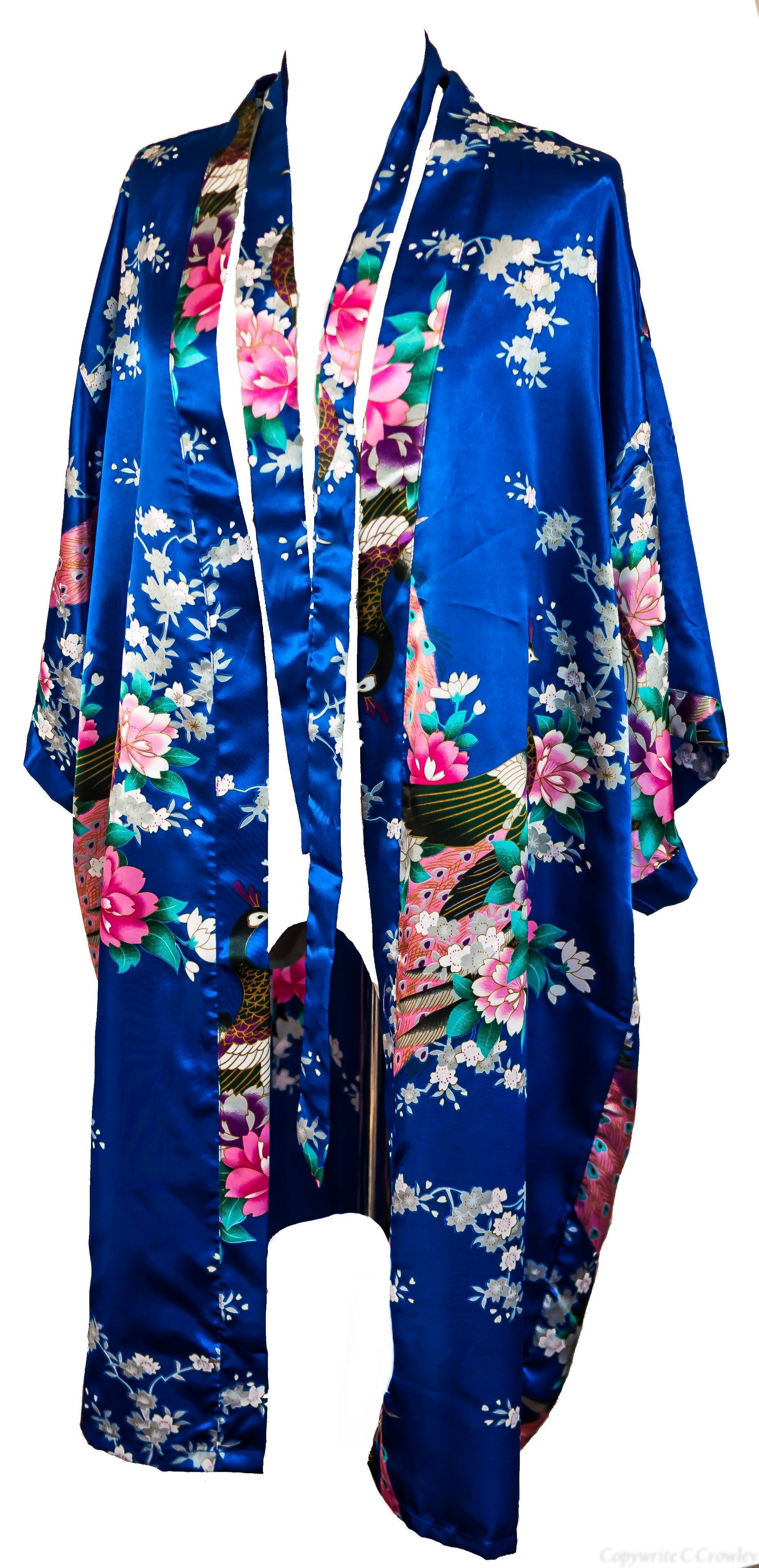 Kimono Robe Peacock - Lightweight Women's Robe | Indulge in Affordable Luxury - CCCollections