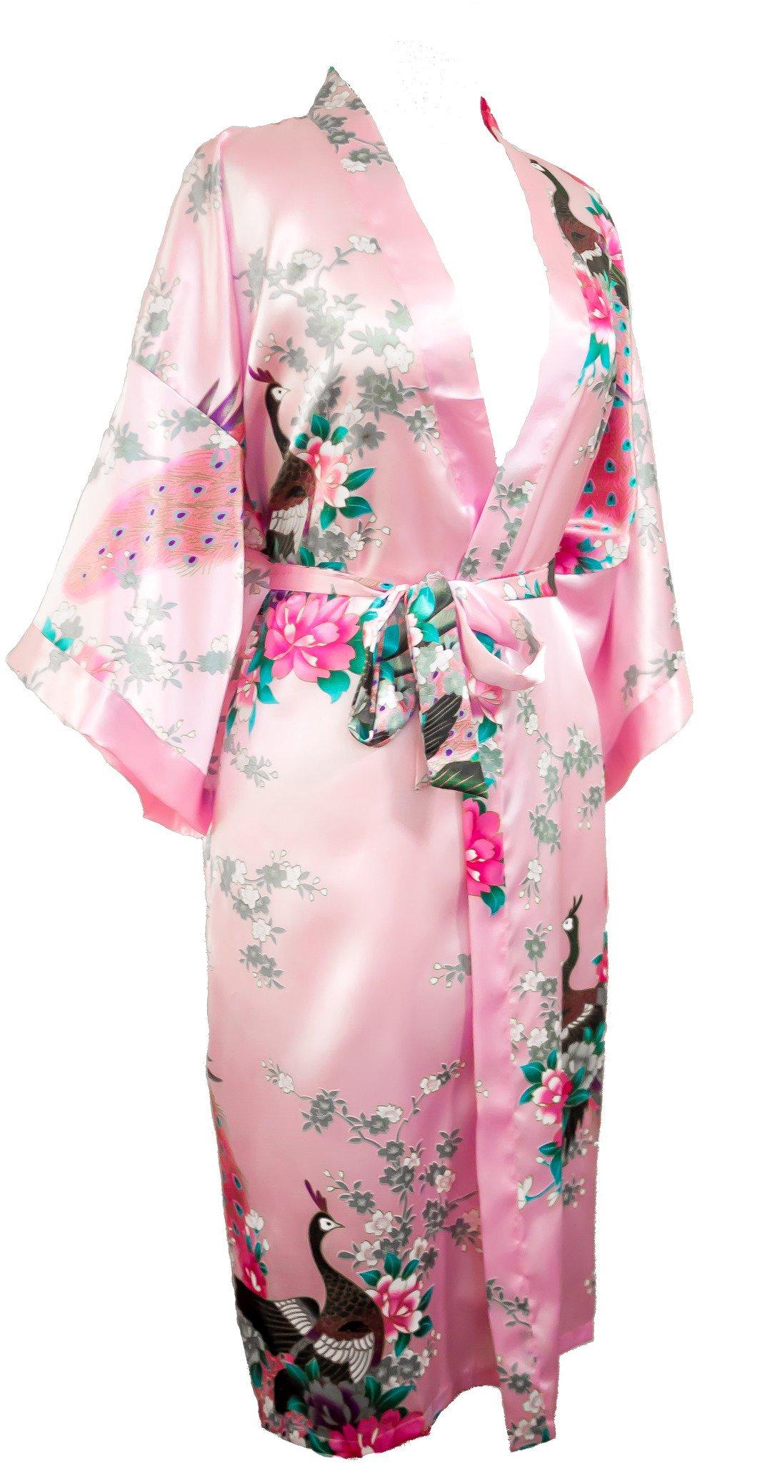 Kimono Robe Peacock - Lightweight Women's Robe | Indulge in Affordable Luxury - CCCollections