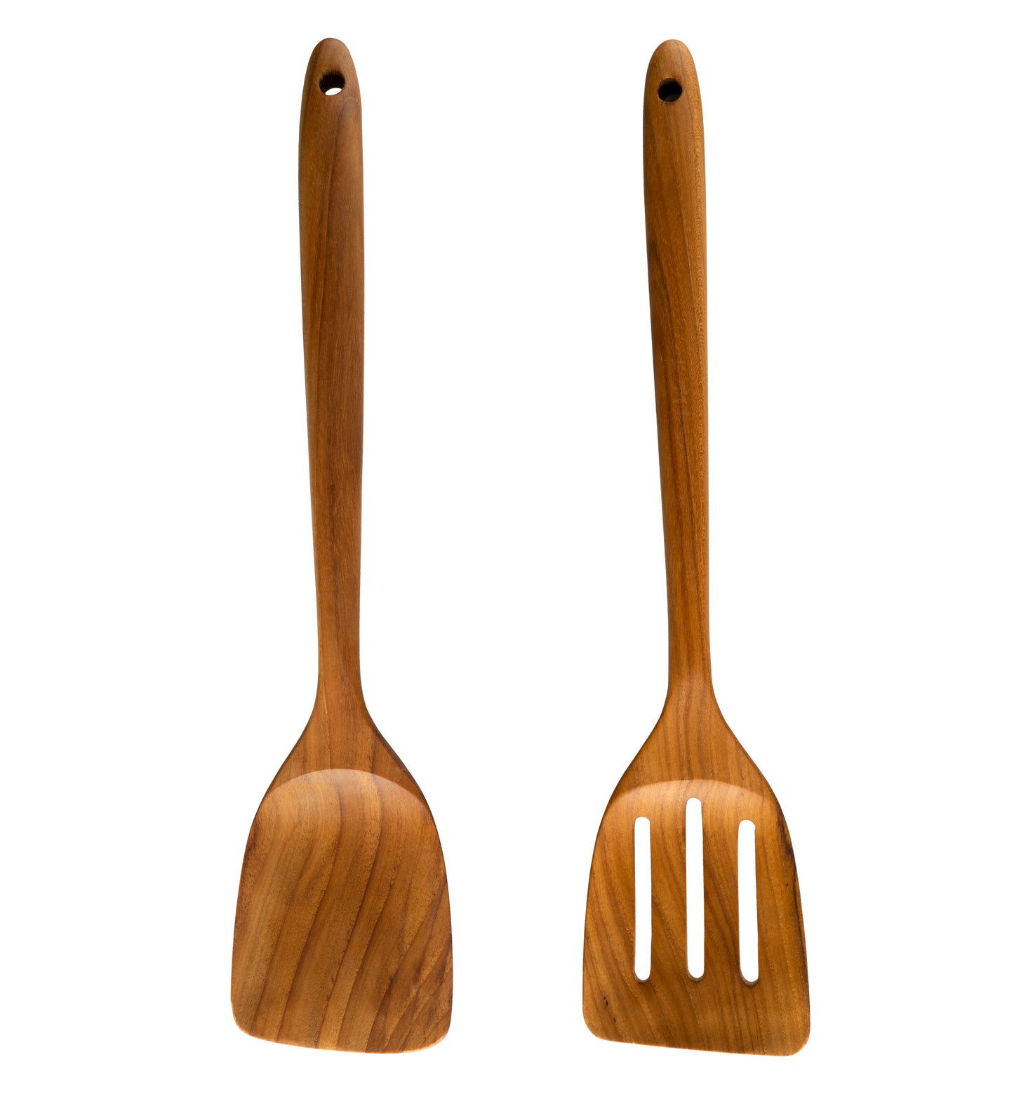 CCcollections Natural Kitchenware Teak Wood Kitchen Utensil Sets - CCCollections