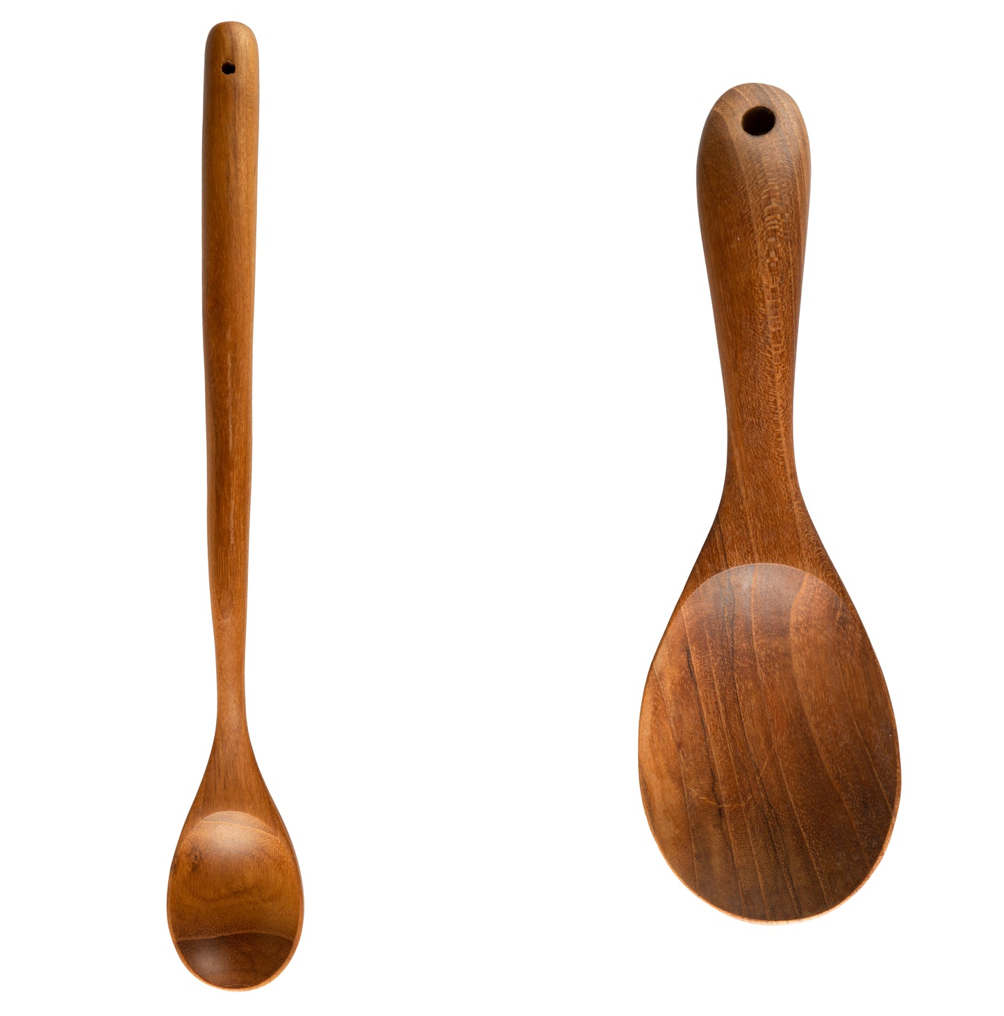 CCcollections Natural Kitchenware Teak Wood Kitchen Utensil Sets - CCCollections